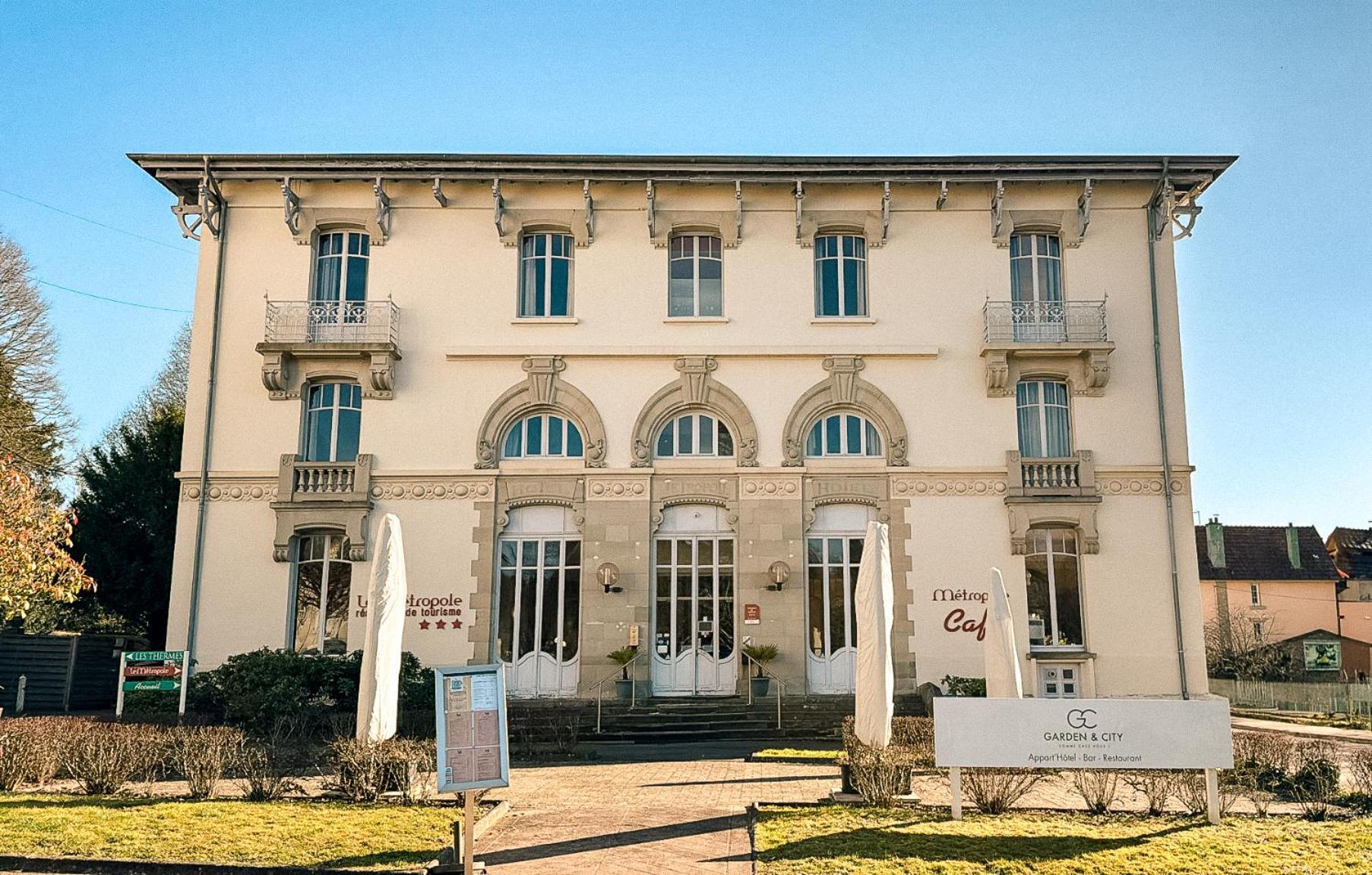 Garden & City Luxeuil Ex Le Metropole Et Les Thermes Εξωτερικό φωτογραφία