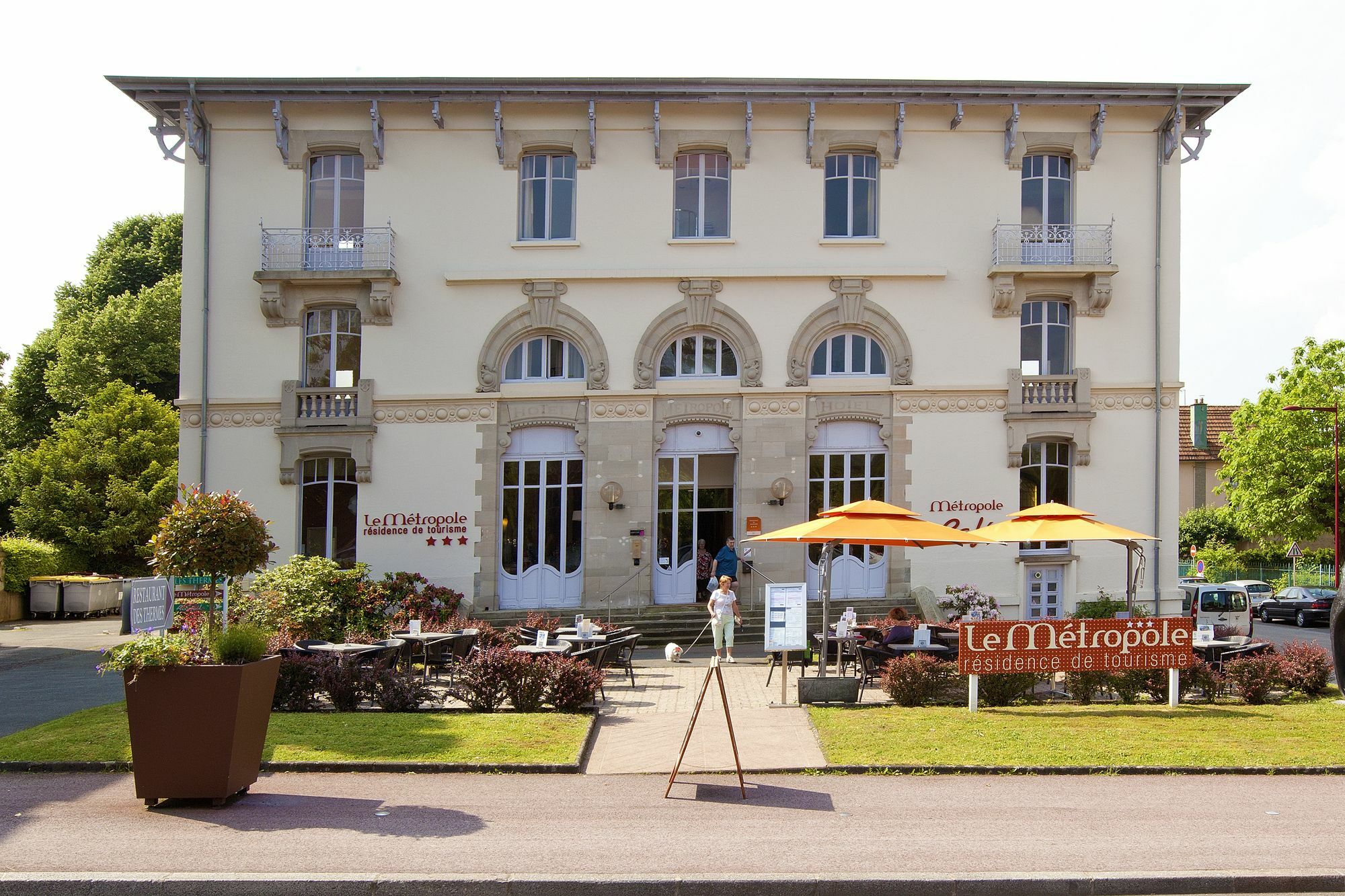 Garden & City Luxeuil Ex Le Metropole Et Les Thermes Εξωτερικό φωτογραφία